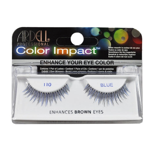 Ardell 110 Color Impact Lashes-Blue