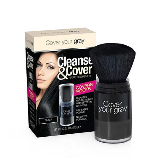Cleanse & Cover Hair Freshener 12g-Black
