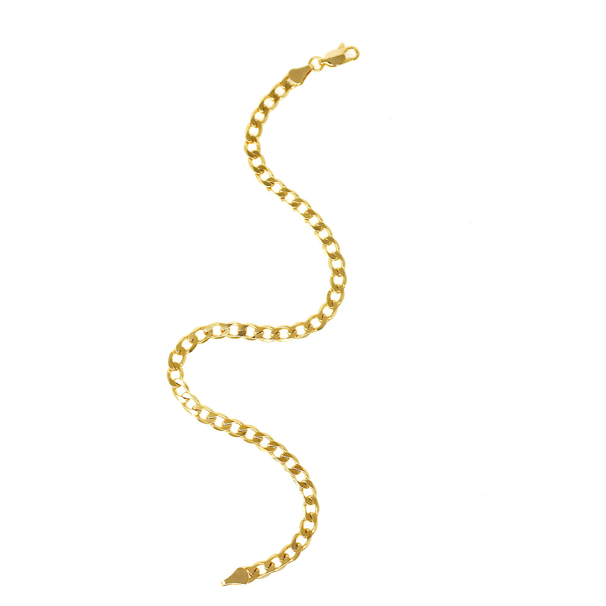 Gold Plated Link Chain Anklets Bracelet