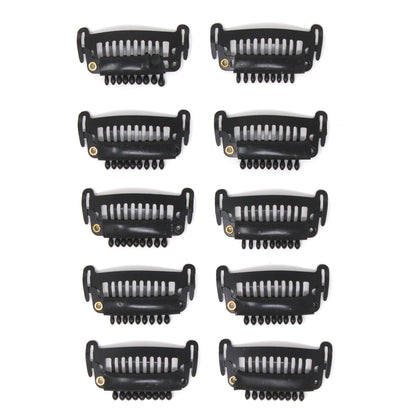 Selfit Clip 10PCS Black For Hair Extensions