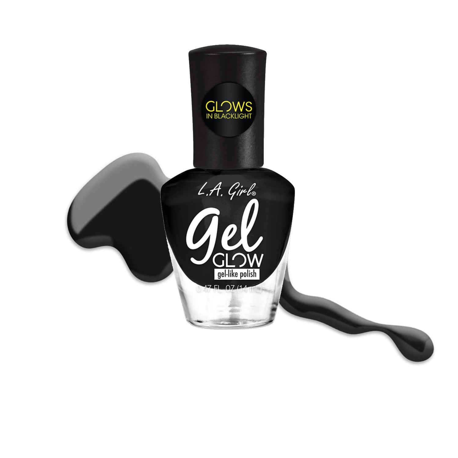 L.A.girl Gel Glow Nail Polish 0.47 oz 8 Colors Pnk Trend