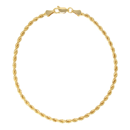 Gold Plated Link Chain Anklets Bracelet