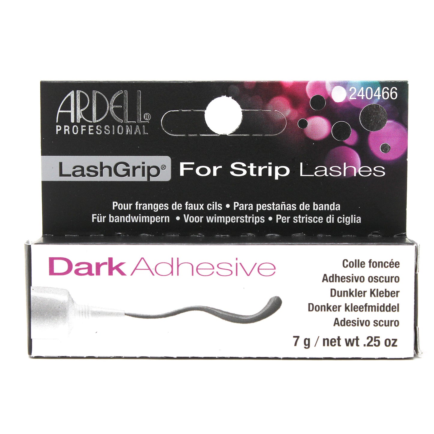 Lashgrip Strip False Lash Adhesive, Dark, 7g/ 0.25oz