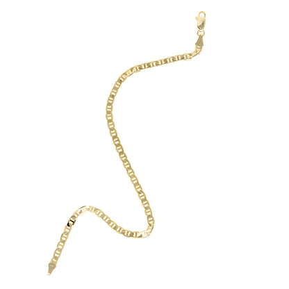 Gold Plated Link Chain Anklets Bracelet